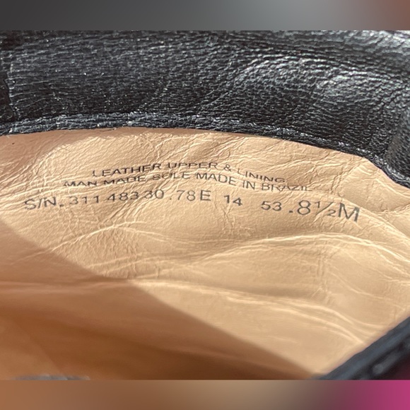 Tory Burch genuine leather in/out quilted booties golden logo 100mm wedge EUC - Picture 6 of 16